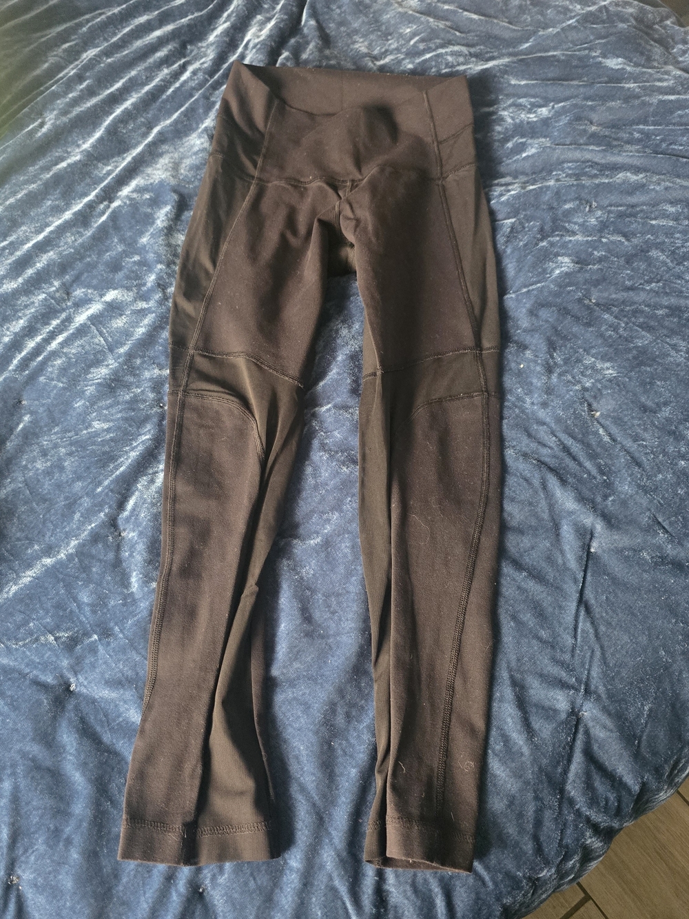 Black Mesh Lululemon Leggings